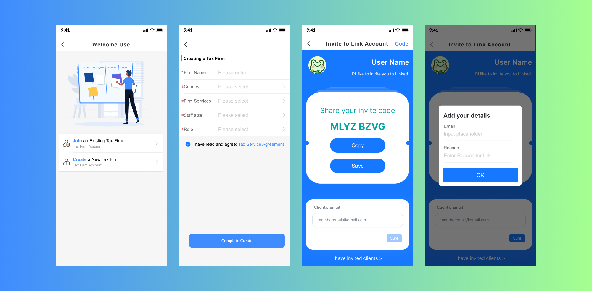 uTaxes Account